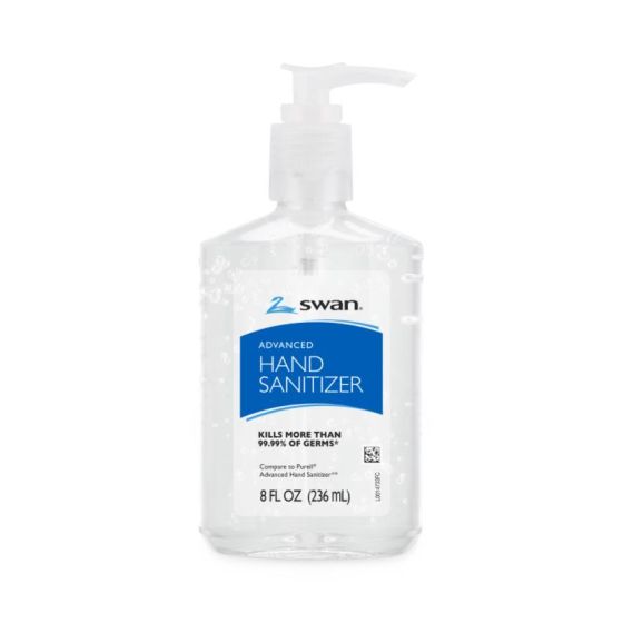 Swan Advanced Hand Sanitizer 8oz 1Ct