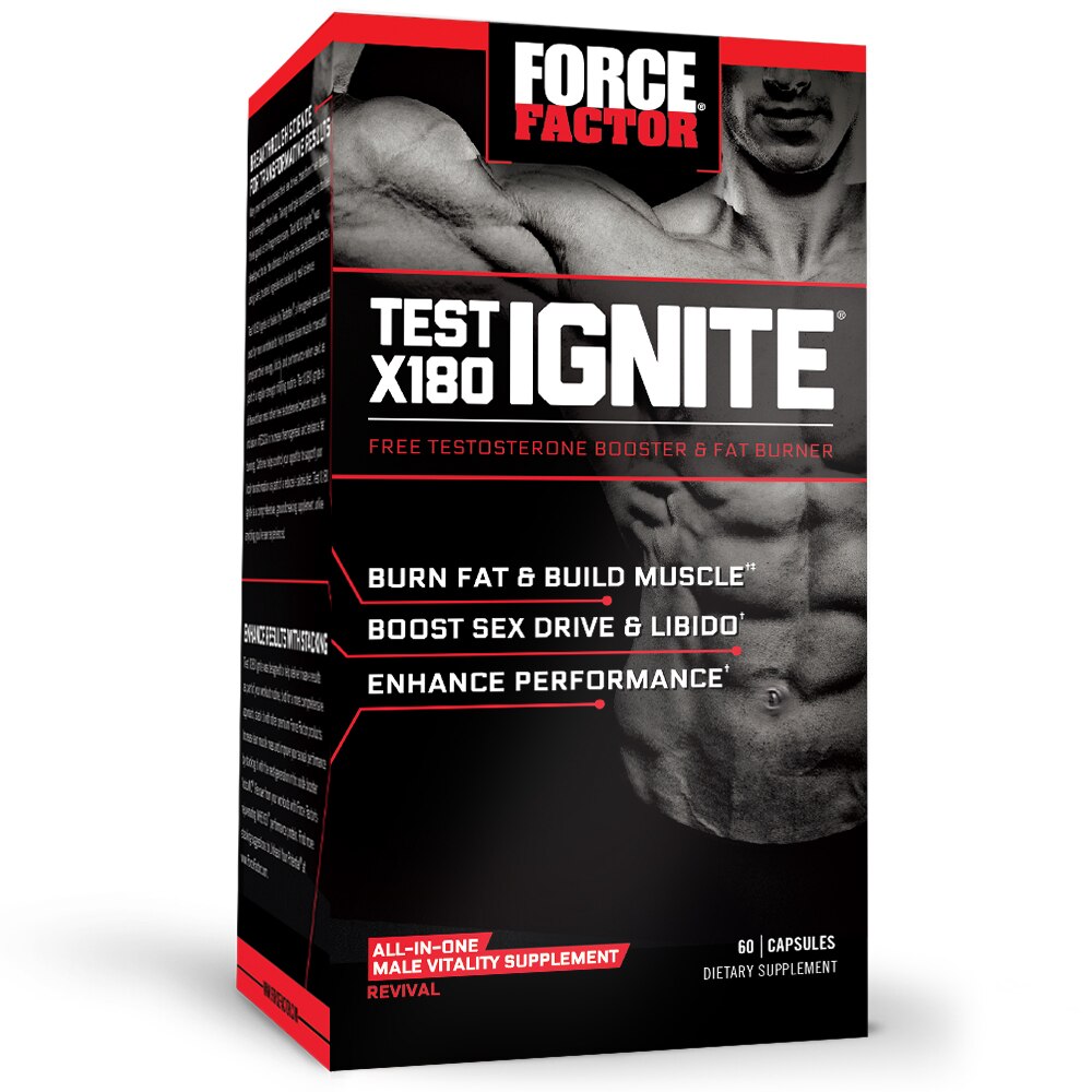 Force Factor Test X180 Alpha, 60 CT, null